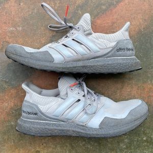 Adidas UltraBoost S&L Gray with Orange highlights